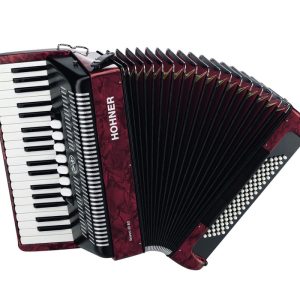 Hohner Acordeon Bravo III 96 Rojo