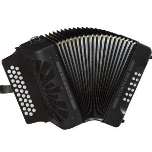 Hohner Acordeon Compadre GCF Negro