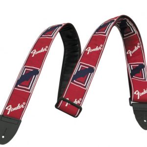 Fender Monogrammed Strap Red