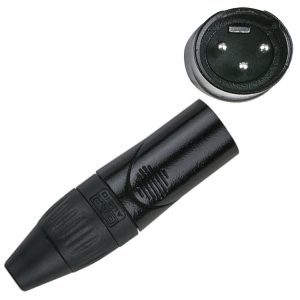 Dap Audio XLR macho negro