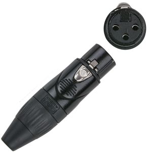 Dap Audio XLR hembra negro