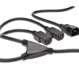 Cable de alimentaci?n IEC divisor