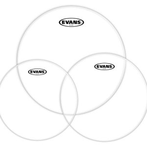 Evans Tompack G1 Clear 12"-13"-16"