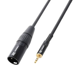 Cable minijack a canon macho