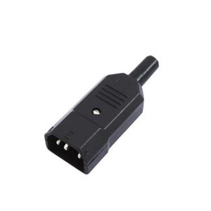Conector IEC macho